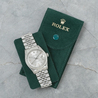 Rolex Datejust 36 Argento Jubilee 1601 Silver Lining